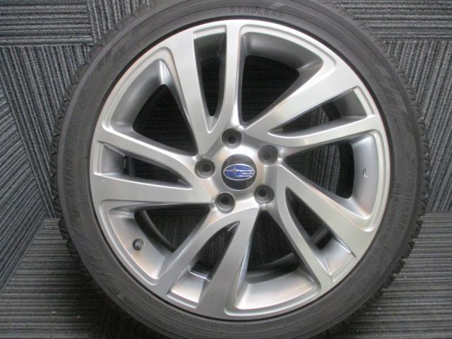 スバル純正　レヴォーグ　18×7.5J（+55）5H-114.3/　225/45R18（ヨコハマ　アイスガード　IG60）タイヤバリ山　2023年製造