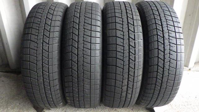 2021年製９分山！ダンロップWINTER MAXX03 165/65R14 79Q 中古4本セット165/65R14 
