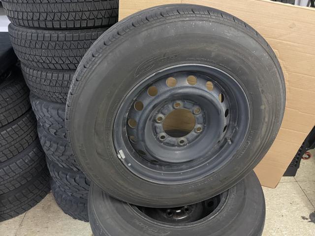 195-80R15 夏タイヤホイル4本セット