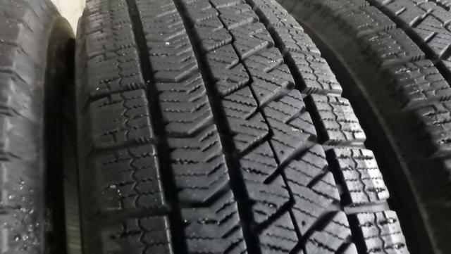 155/65R14 軽自動車サイズ！ 2022年製 8~8.5分山 ブリヂストン ブリザック VRX2 155/65R14 75Q 4本セット