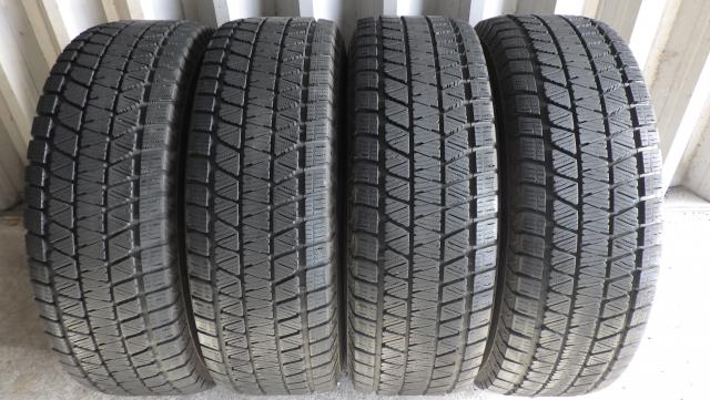 265/70R16 2019年製8.8~9mm山 ブリジストン ブリザック DM-V3 265/70R16 112Q 中古４本セット 