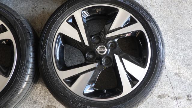 15×4.5J /100 46 ニッサン デイズ 純正 15x4.5J ET+46 PCD100 ダンロップ エナセーブ EC300+ 165/55R15