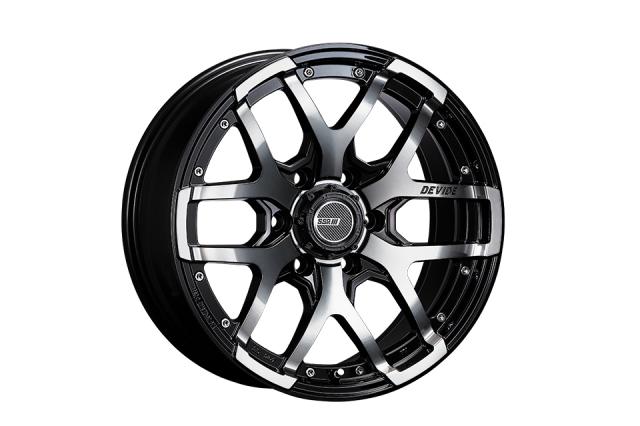SSR　ディバイドZS（ASH BLACK）　17×8J（+20）6H-139.7　新品展示品　プラド　ハイラックス