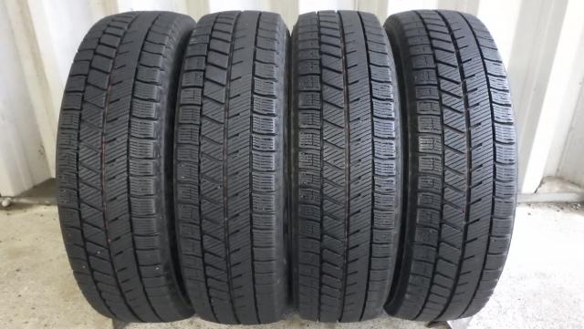 155/65R14 2021年製9分山前後 ＢＳ ブリヂストン ブリザック VRX3 155/65R14 75Q 4本セット