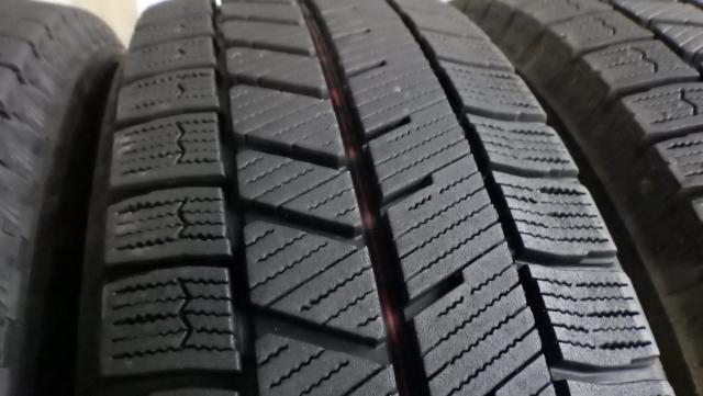 155/65R14 2021年製9分山前後 ＢＳ ブリヂストン ブリザック VRX3 155/65R14 75Q 4本セット
