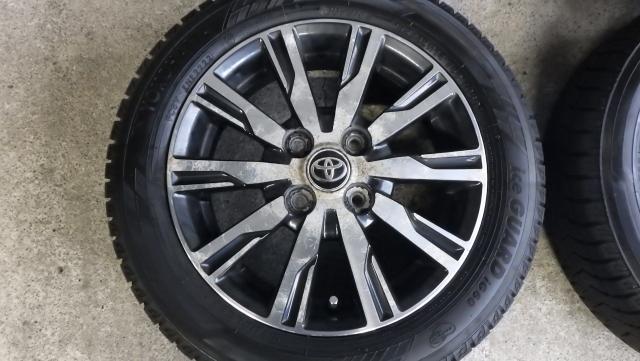 14×4.5J 4H/100 45 2022年製ヨコハマアイスガード６ IG60 155/65R14 75Q ピクシス？純正アルミ 14x 4.5J ＋45 100 4H タントカスタムにも