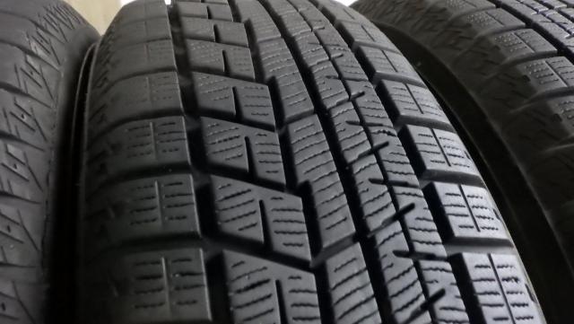 14×4.5J 4H/100 45 2022年製ヨコハマアイスガード６ IG60 155/65R14 75Q ピクシス？純正アルミ 14x 4.5J ＋45 100 4H タントカスタムにも