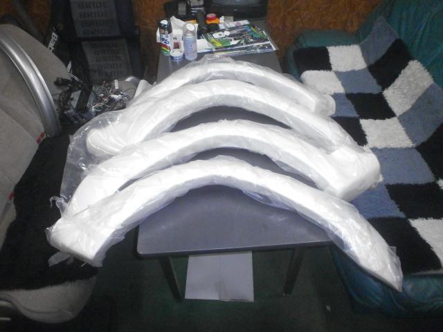 パジェロミニ　オーバーフェンダー