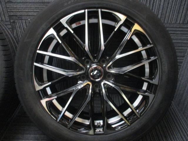 ウェッズ　レオニス　SK（PBMC）18×7J（+47）5H-114.3/　225/50R18（ミシュラン　プライマシー3）美品