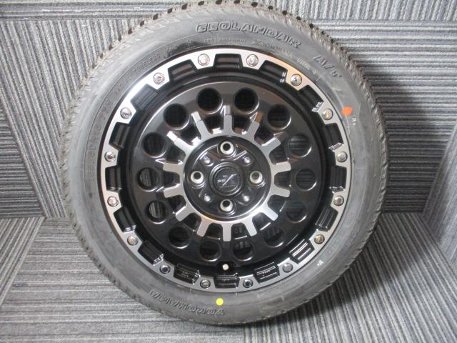 共豊コーポレーション　PPX　GX14　15×4.5J（+45）4H-100/　165/60R15（ヨコハマ　ジオランダーA/T　G015）　　新品展示品セット