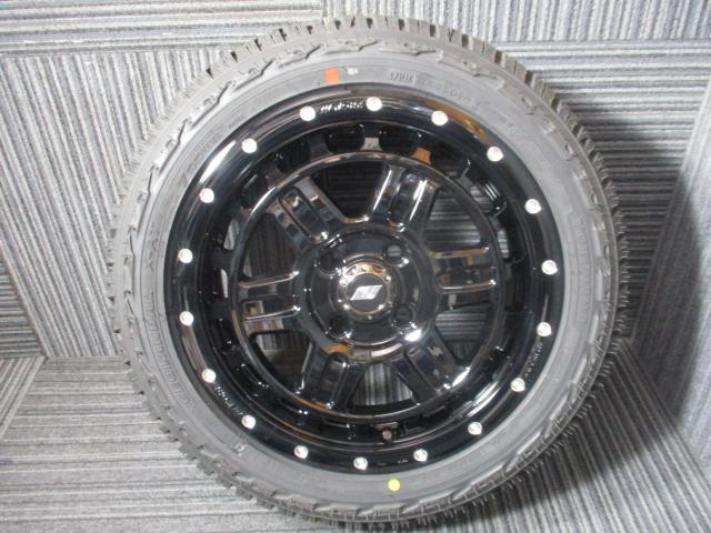 ワーク　クラッグ T-GRABIG MC+（BLKPM　ブラックピアスマシニング）　15×4.5J（+45）4H-100/　165/60R15（ヨコハマ　ジオランダーX-AT　G016）新品展示品セット