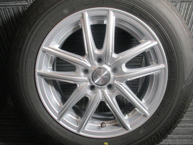 ブリヂストン　エコフォルム　SE-20　15×6J（+43）5H-100/　195/65R15（ブリヂストン　エコピア　NH200）美品