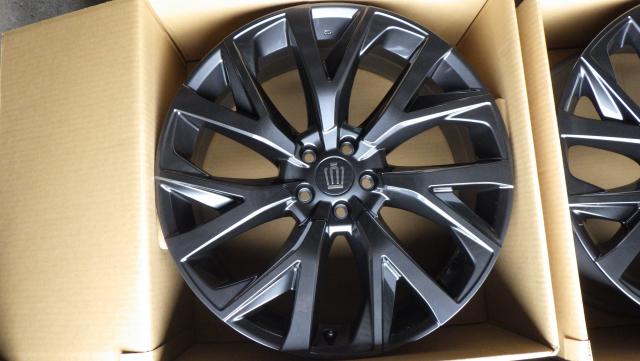 新車外し クラウンエステート 純正 21インチ 8.5J +35 PCD114.3 5H 4本セット 080227
