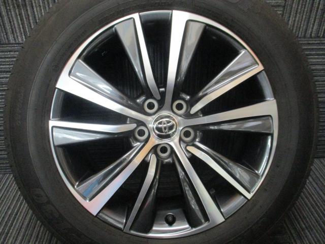 トヨタ純正　80ハリアー　18×7J（+35）5H-114.3/　225/60R18（ダンロップ　グラントレック　PT30）