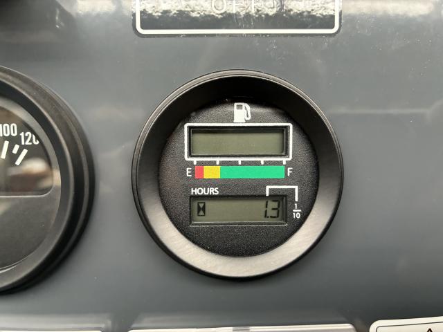 北越工業　新古品発電機　稼働時間1.3時間