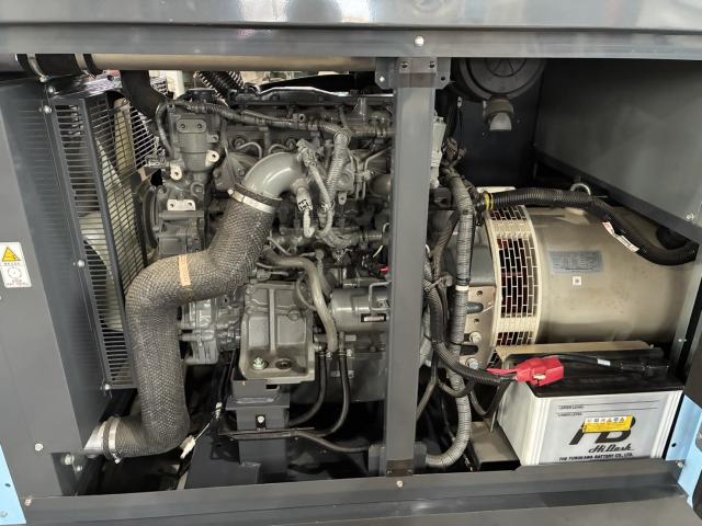 北越工業　新古品発電機　稼働時間1.3時間