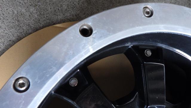 ランクル８０等にMKW MK46 B/L ビードロック仕様 16x8J ET0 PCD139.7 6穴 ４本セット