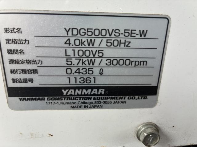 中古ディーゼル発電機