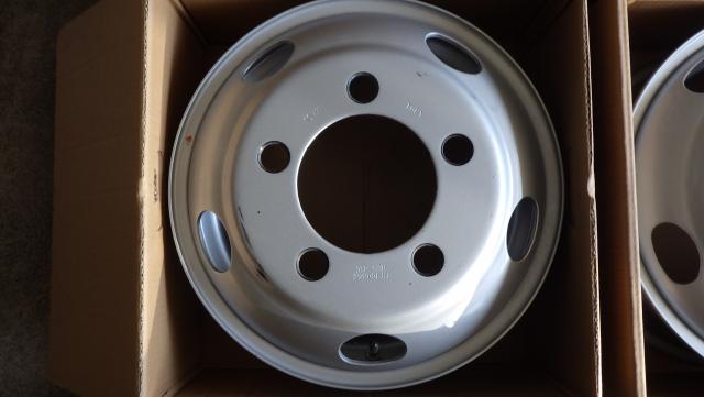 新車外し いすゞエルフ純正 16x5.5J 116.5-8TC PCD203.2mm TOPY６本セット　080416
