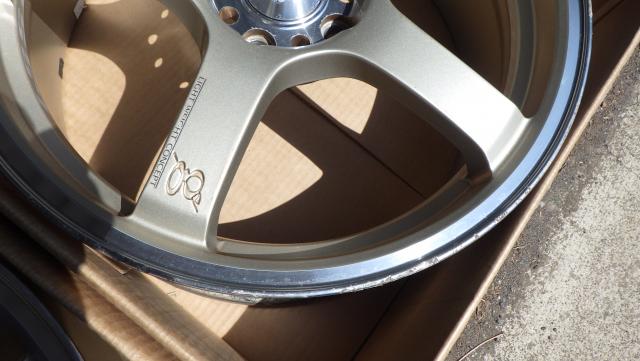 RAYS グラムライツ T57RC 18x7.5J ET48 114.3-5h ４本セット 080426