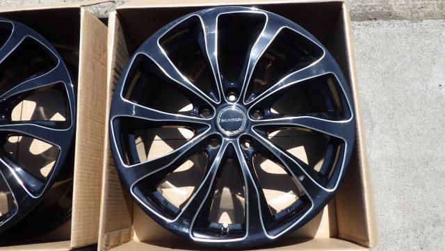ブリヂストン BALMINUM 18x7.5J ET53 114.3-5h ４本セット 080426