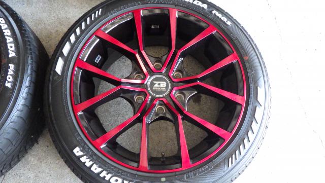 ZEROBREAK-FORCE 18ｘ8.0 ET40 6-139.7 PARADA PA-03 225/50R18 107/105 ハイエース