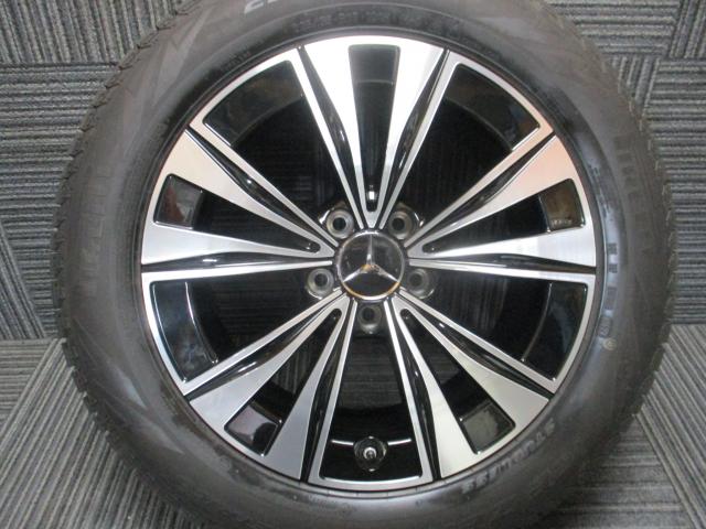 メルセデスベンツ純正　W206　Cクラス　オールテレイン　18×7.5J（+44）5H-112/　225/55R17（ピレリ　アイスゼロ　アシンメトリコ）美品　タイヤバリ山　2024年製造