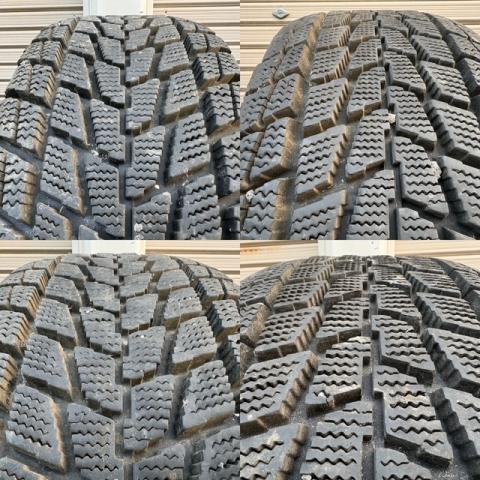 希少パジェロ純正メッキホイール！L049GW？L149GW？おまけスタッドレス30×9.50R15LT 6P.R.