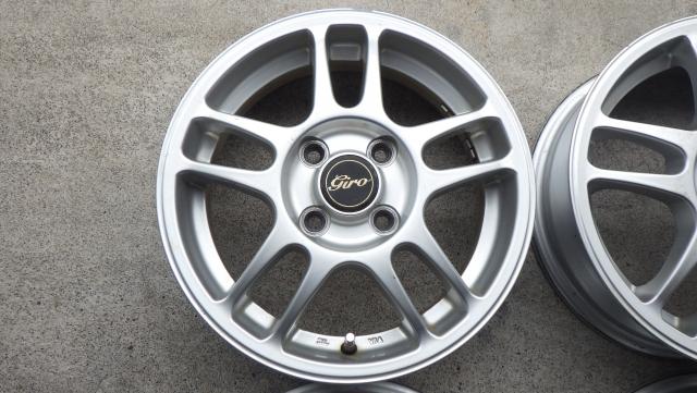 14×4.5J 4H/100 46 軽自動車サイズ！ ブリヂストン JIRO 14x４.5J 100-4H ET+46 ハブ73mm ４本セット 080528
