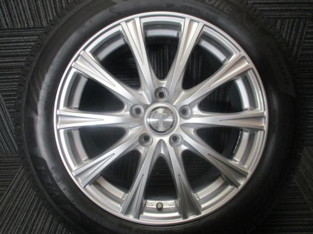 ウェッズ　ステイヤー　17×7J（+48）5H-114.3/　205/55R17（ブリヂストン　ブリザック　WZ-1）美品　タイヤバリ山　2025年製造