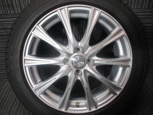 ウェッズ　ステイヤー　17×6.5J（+40）4H-100/　205/50R17（ダンロップ　ウィンターマックス　WM-03）美品　タイヤバリ山　2023年製造