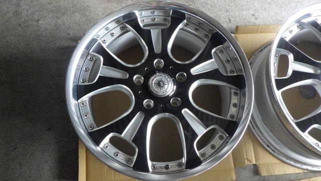 22×10J 5H/150 58 ランクル２００・LX570 鍛造（FORGED）クリムソン GOLDMANCRUISE 22x10J +58 150-5H TPMS対応4本セット