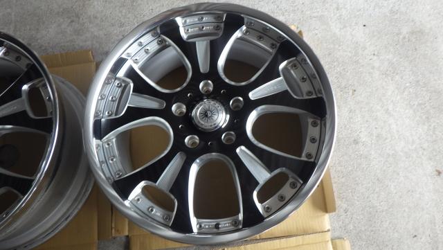 22×10J 5H/150 58 ランクル２００・LX570 鍛造（FORGED）クリムソン GOLDMANCRUISE 22x10J +58 150-5H TPMS対応4本セット