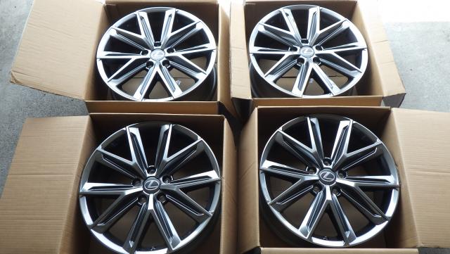 18×7J 5H/114.3 40  レクサスLBX純正　新車外し 18ｘ7J ET40 5H114.3 ４本セット