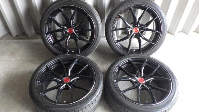 RAYS gram LIGHTS 57 FXX 19x8.5J +45 114.3-5H ダンロップLEMANS V 245/40R19 98W