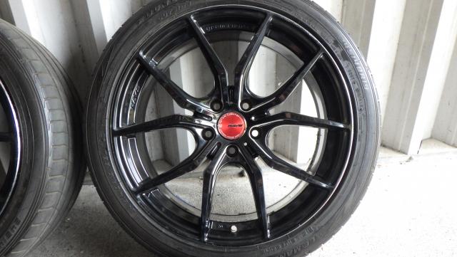 RAYS gram LIGHTS 57 FXX 19x8.5J +45 114.3-5H ダンロップLEMANS V 245/40R19 98W