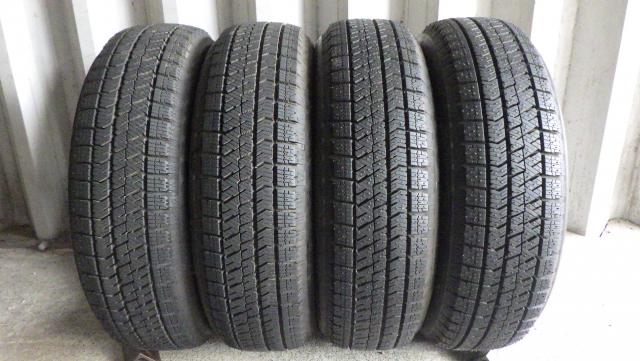 2024年製9~9.5分山！ブリヂストン ブリザックVRX2 165/60R15 77Q 中古４本セット 080626　ハスラー他