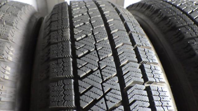 2024年製9~9.5分山！ブリヂストン ブリザックVRX2 165/60R15 77Q 中古４本セット 080626　ハスラー他
