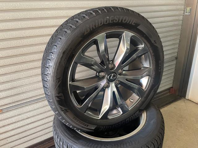 札幌の235-55R18、スタッドレス、レクサス純正AW4本セットの中古