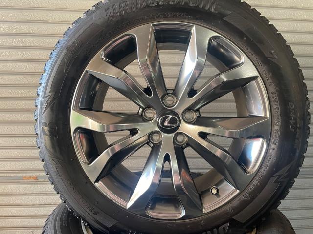 札幌の235-55R18、スタッドレス、レクサス純正AW4本セットの中古