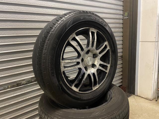 195-65Ｒ15、夏タイヤ、社外アルミ4本セット