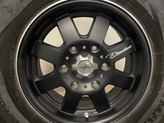 195-80R15、スタッドレス社外アルミ4本セット