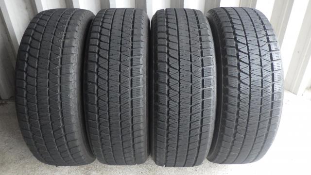 札幌の2021年製9.1~9.2mm山 ブリヂストン ブリザック DM-V3 225/55R18