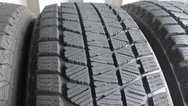 ブリザック DM-V3 255/50R20 4本　バリ山 札幌の2021年製9.1~9.2mm山 ブリヂストン ブリザック DM-V3 225/55R18