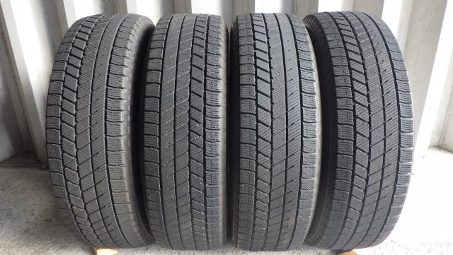 2022年製8分山前後 ブリヂストン ブリザックVRX3 175/65R15 84Q 中古4本セット 081006