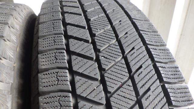 2022年製8分山前後 ブリヂストン ブリザックVRX3 175/65R15 84Q 中古4本セット 081006