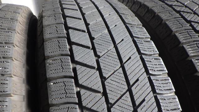 2022年製8分山前後 ブリヂストン ブリザックVRX3 175/65R15 84Q 中古4本セット 081006