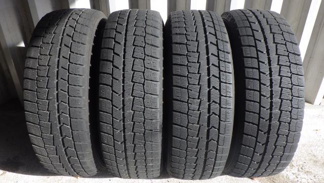 2023年製8.5分山前後 ダンロップ ウインターMAXX WM02 215/60R17 99Q 中古４本セット 081106