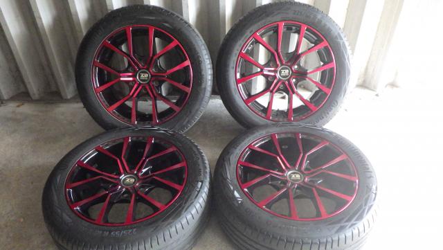 ZEROBREAK-FORCE 18ｘ8.0 ET40 6-139.7 225/55R18 102Y ハイエース