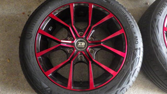 ZEROBREAK-FORCE 18ｘ8.0 ET40 6-139.7 225/55R18 102Y ハイエース